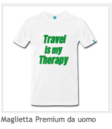 Maglietta Uomo Travel is My Therapy