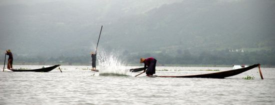 Pescatori sul Lago Inle