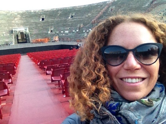 #Selfie nell'arena di Verona
