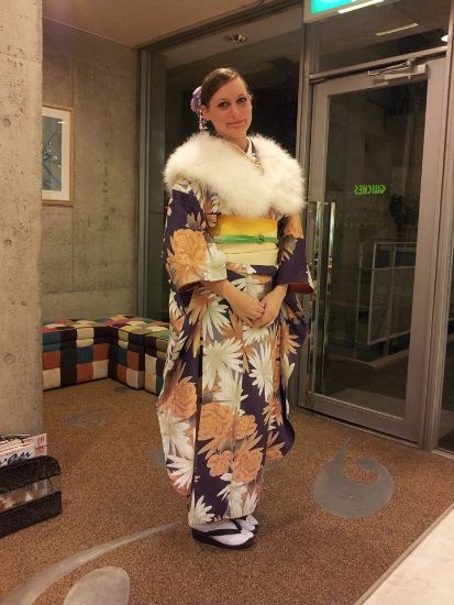 Elisa kimono Kyoto