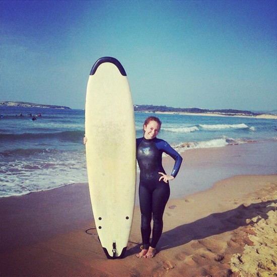 Fare surf a Santander