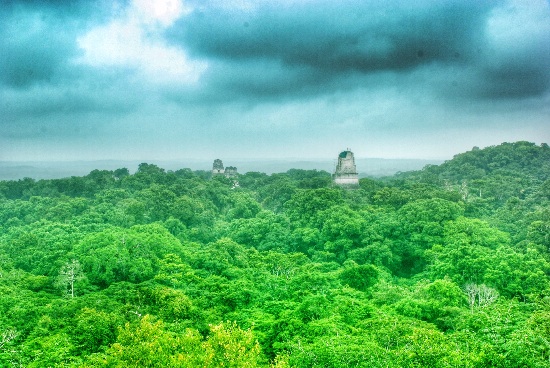 Vista di Tikal - Guatemala