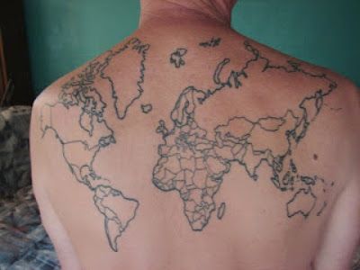 tatuaggio del mondo
