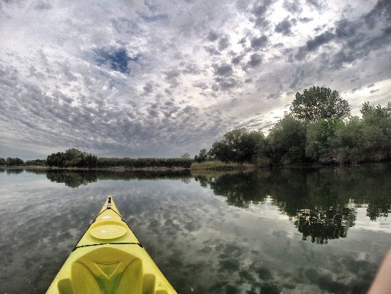Kayak sul delta del Ebro