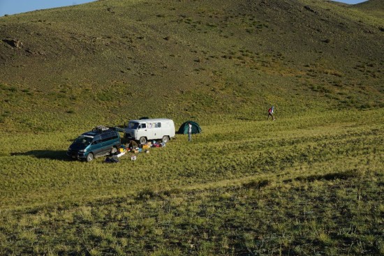 Campeggio Mongolia
