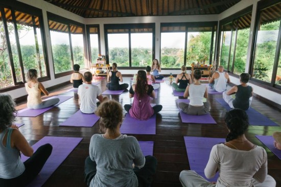 intuitive flow yoga Bali