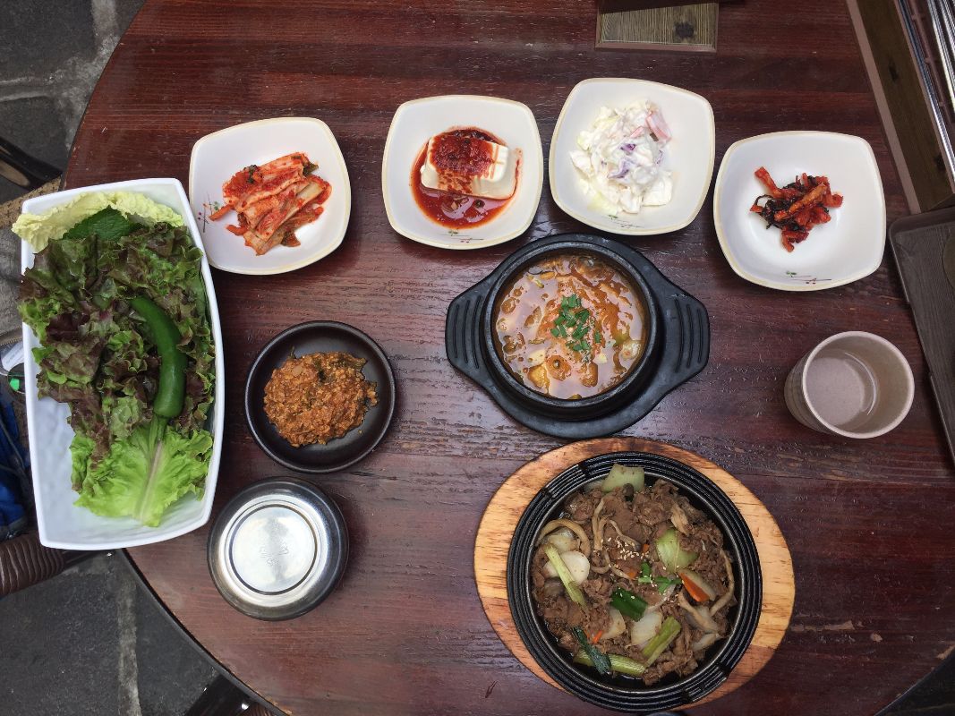 Tipico pasto Coreano