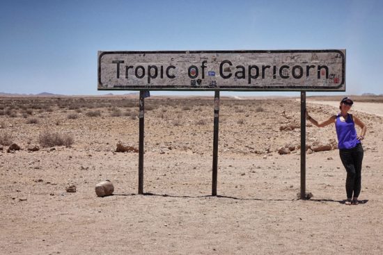 Tropico del Capricorno Namibia
