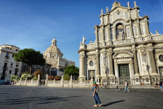 Piazza Duomo a Catania 