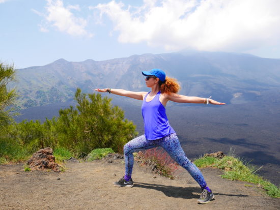 Yoga sull'Etna