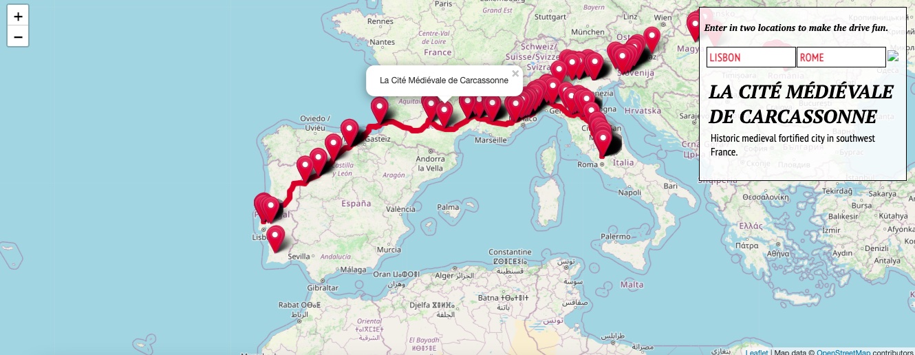 Trova itinerari alternativi on the road con Make My Drive